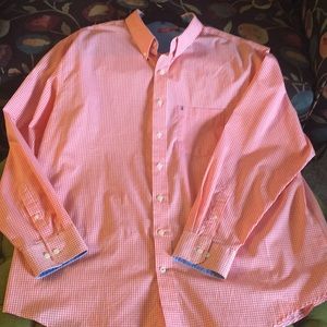 Men’s IZOD 3XLT Orange Casual Shirt